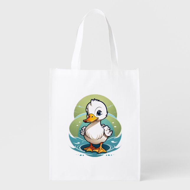 white-duck grocery bag (Front)