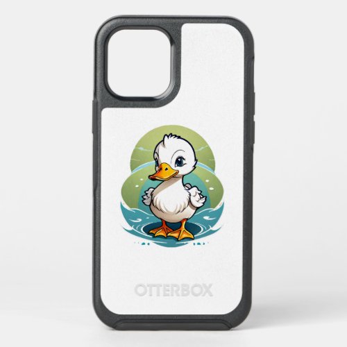 white_duck OtterBox symmetry iPhone 12 pro case