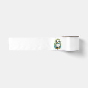 white-duck satin ribbon