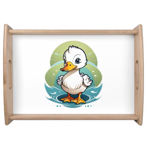 white_duck serving tray