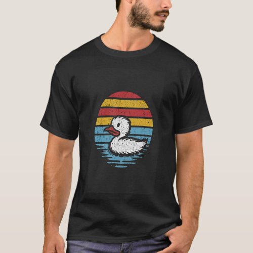 white duck swim T_Shirt