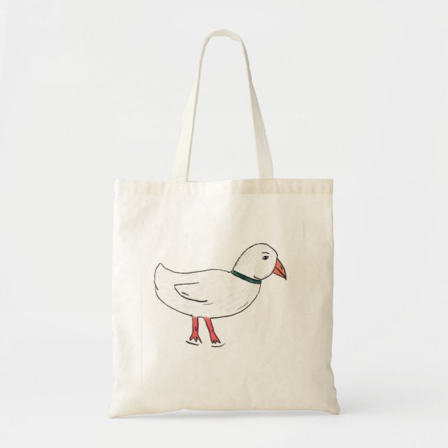 White Duck Tote Bag (Front)