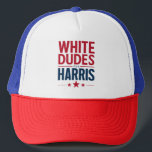 White Dudes For Harris Election Kamala Harris 2024 Trucker Hat<br><div class="desc">White Dudes For Harris Election Kamala Harris 2024</div>