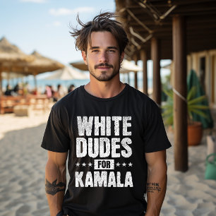 White Dudes For Kamala Harris President Election T-Shirt