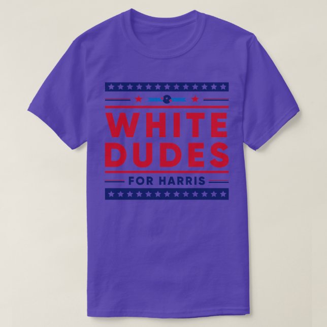 White Dudes For T-Shirt (Design Front)