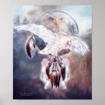 White Eagle Dreams 2 Art Poster/Print Poster