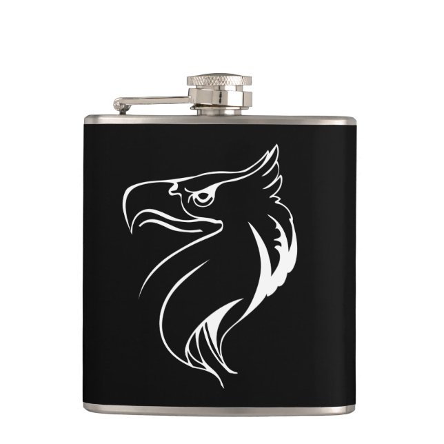 White eagle flask (Front)