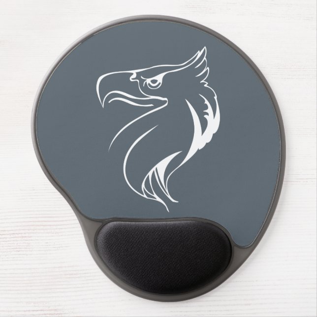 White eagle gel mouse pad (Front)