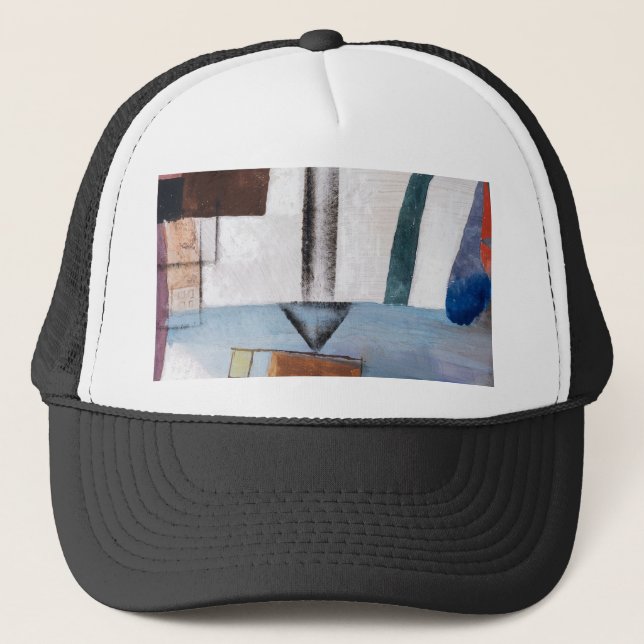 White Easter II  by Ogawa Kazumasa Trucker Hat (Front)