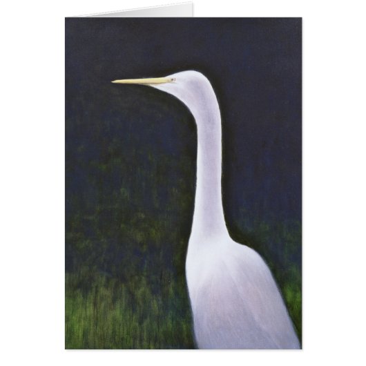 White Egret Cards (Front)