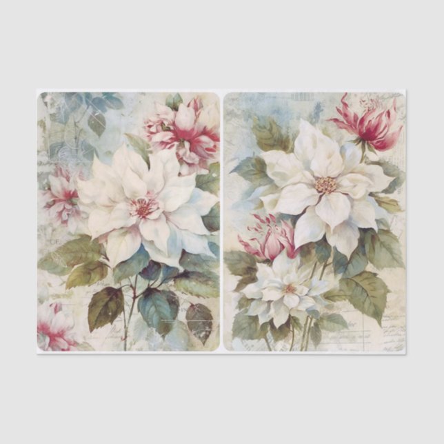 White Elegance  Tissue Paper (Front)