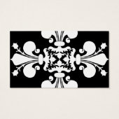 White elegant damask motif (Back)