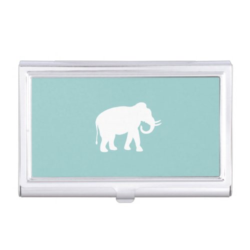 White Elephant Business Card Case