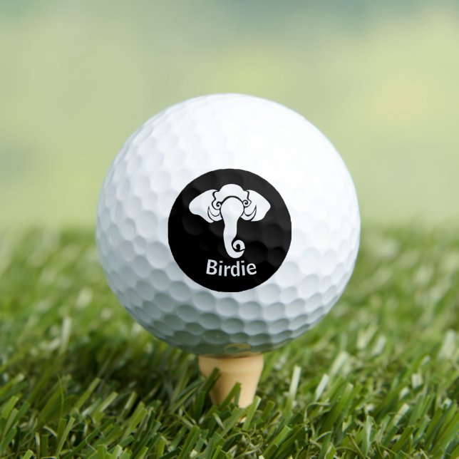 White Elephant  Family Home Address Republican  Golf Balls (Insitu Tee)