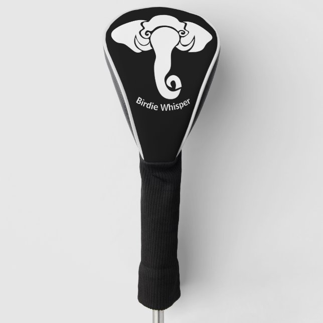 White Elephant  Family Home Address Republican  Golf Head Cover (Front)