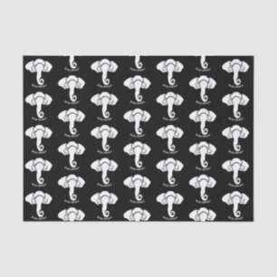 White Elephant Family Home Address Republican Tissue Paper