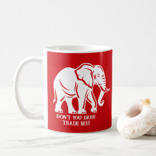 White Elephant Gag Gift Coffee Mug