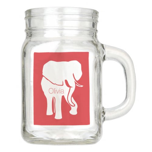 White Elephant Gift Exchange Christmas Party Mason Jar