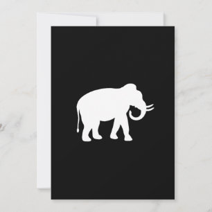 White Elephant Gift Exchange Party Invitation