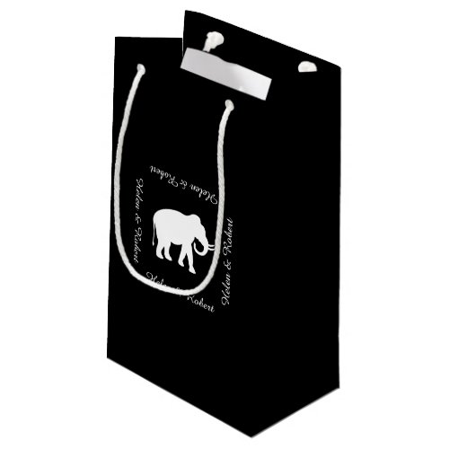 White Elephant Gift Exchange Party Small Gift Bag