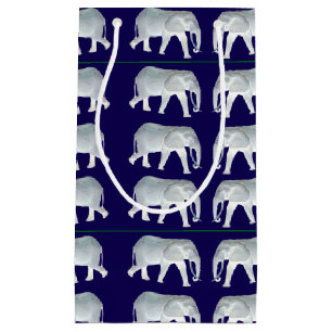 White Elephant Gift Exchange Small Gift Bag