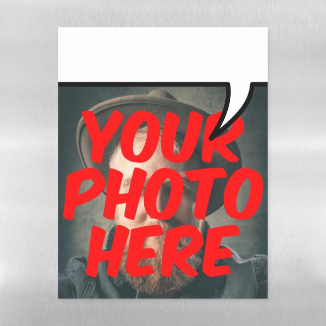 White Elephant Gift Funny Gag Joke Meme Pun Magnetic Dry Erase Sheet (Vertical)