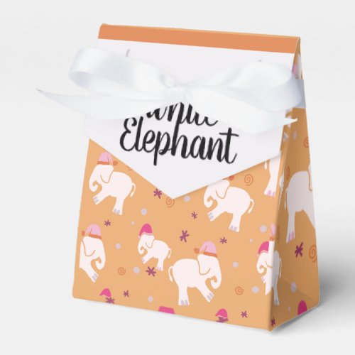 White Elephant Holiday Party Favor Box