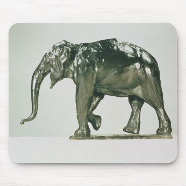 White Elephant Mouse Pad