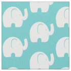 White Elephant Pattern Aqua