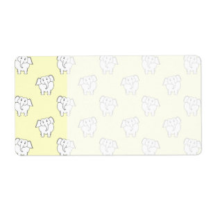 Elephant Labels | Zazzle