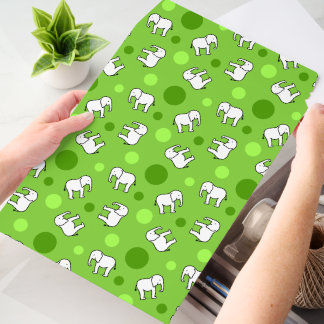 White Elephant Shipping Envelope Mailer (Green)