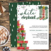 White Elephant Stockings and Presents Holiday