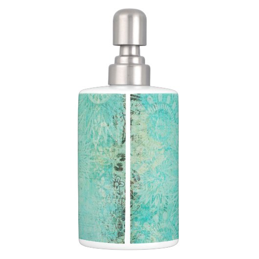 White Elephant Toothbrush Holder & Soap Dispenser (Back)