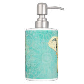 White Elephant Toothbrush Holder & Soap Dispenser (Right)