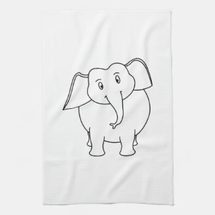 White Elephant. Towel