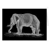 White Elephant Vintage 1800s Illustration (Front Horizontal)