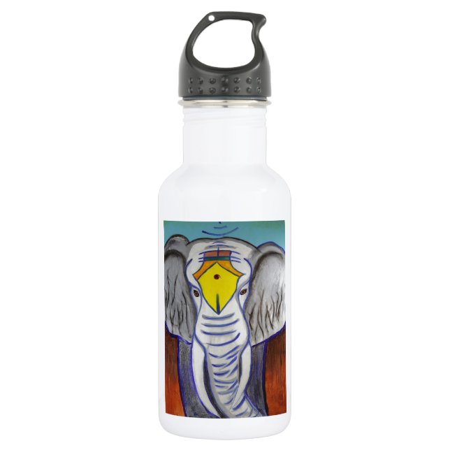 White Elephant Water Bottle (Front)