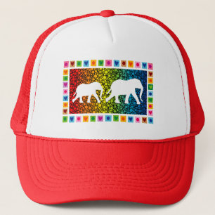 White Elephants Trucker Hat
