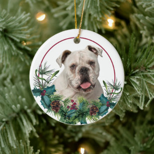 Bulldog christmas outlet ornaments