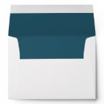 White Envelope, Colonial Blue Liner Envelope