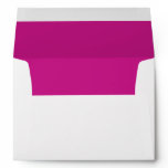 White Envelope, Medium Violet Lined Envelope