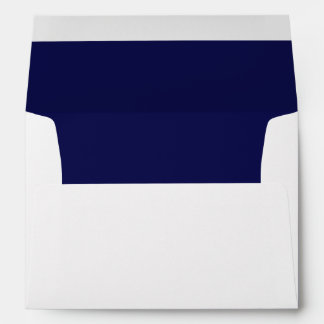 White Envelope, Navy Liner Envelope