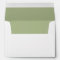 White Envelope, Peridot Green Liner