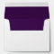 White Envelope, Plum  Liner