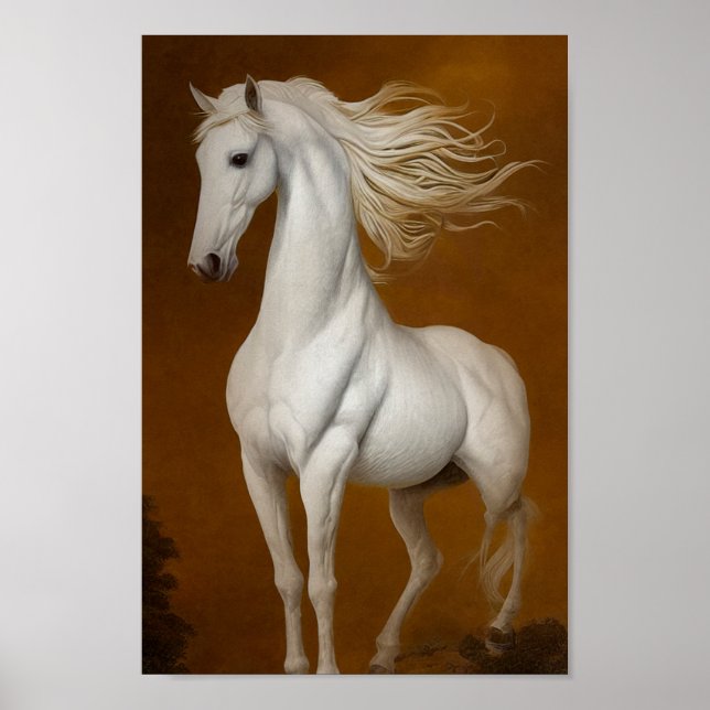 White Ethernal Amity Poster (Front)