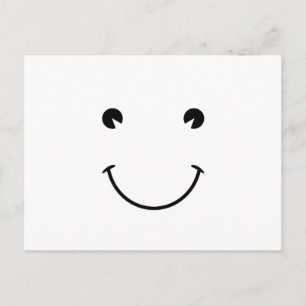 White Face Postcard