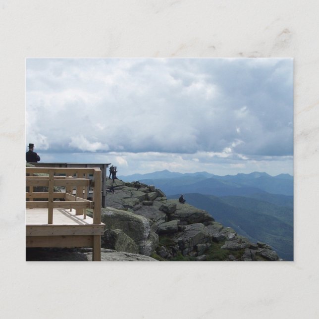 White Face Postcard (Front)