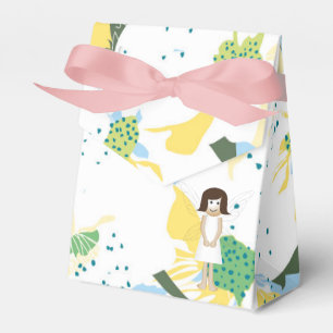 white fairy in fairytale, fall, happy birthday favor boxes
