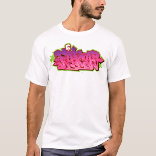 White FatCap Tee by Rezerekted