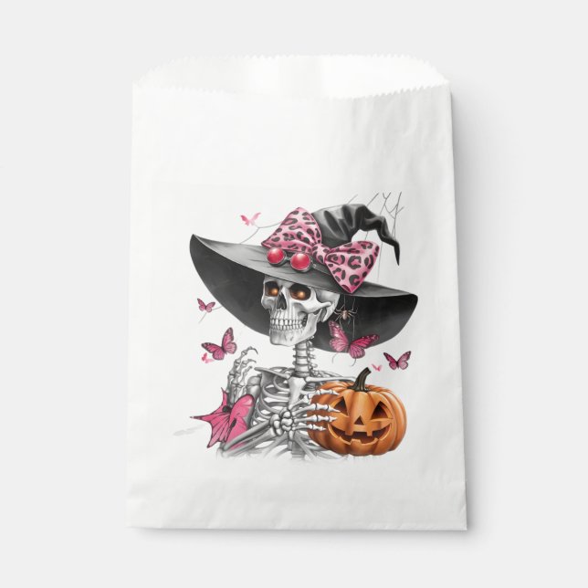 White Favor Bags (Front)